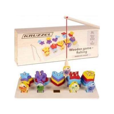Kruzzel Wooden sorter - fishing Kruzzel 22565