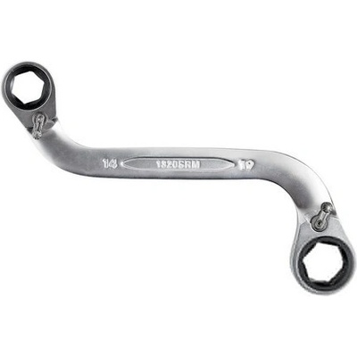 Bahco Ráčnový očkový klíč tvaru S, 14-19mm, délka 200mm BA-1320SRM-14-19