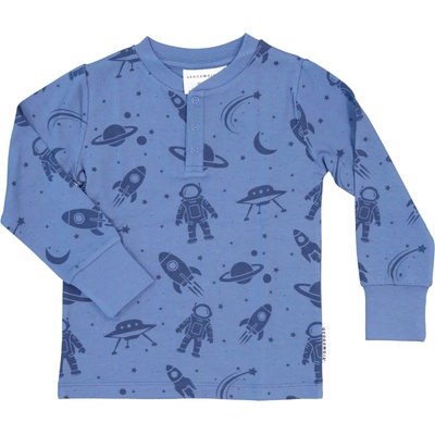 bambusové tričko Blue astronaut Geggamoja