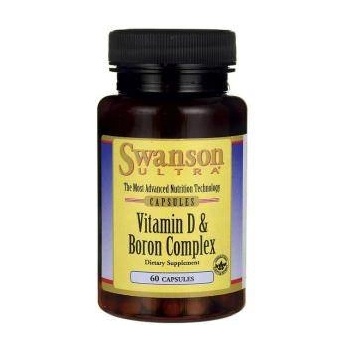 Swanson Витамин D Vitamin D & Boron / 60 Caps, 4655