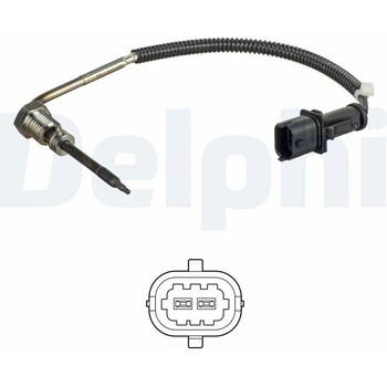 Čidlo teploty výfukových plynů DELPHI TS30186