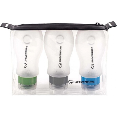 Pouzdro Lahvičky do Letadla Lifeventure Silicone Bottle Set