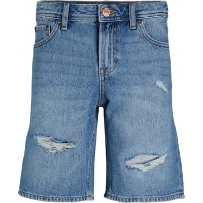 JACK & JONES BLUE DENIM dětské šortky riflové kraťasy 156 158