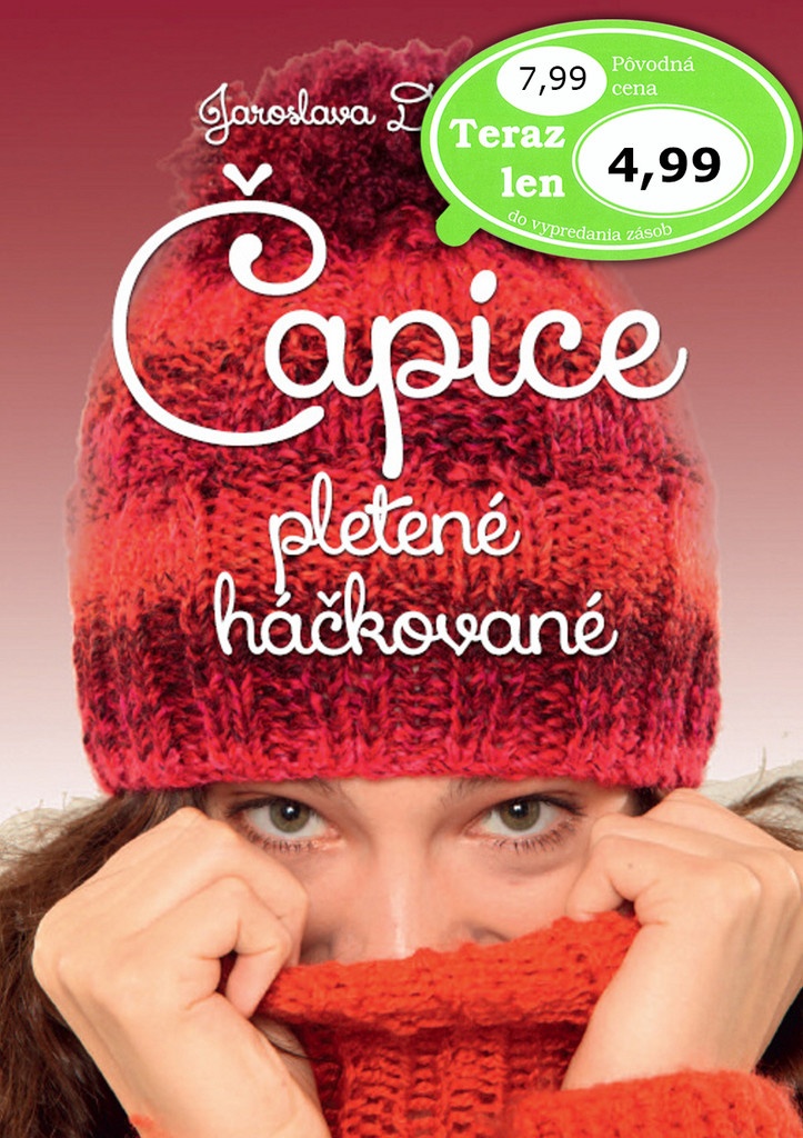 Čapice pletené háčkované