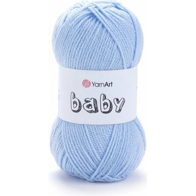 Yarn Art příze Baby 215 světle modrá