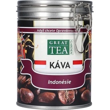 Great Tea Garden káva Indonésie s hermetickým uzávěrem 200 g