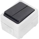 Aigostar - Двоен домашен ключ с 2 бутона, степен на защита IP54 (AI2734)