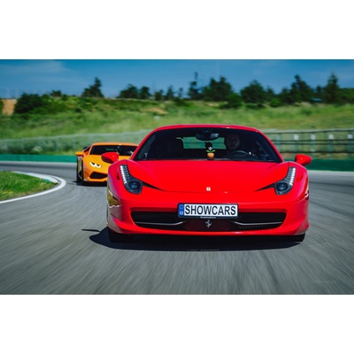 Jízda ve Ferrari na polygonu v Brně
