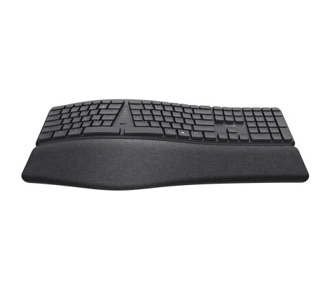 Trust Keyra Ergonomic Multidevice Wireless Keyboard 25459