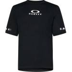 Oakley Мъжка фланелка с къс ръкав за колоездене Oakley Seeker Flow S/S Jersey Cycling jersey - Blackout (056-3982-0213)