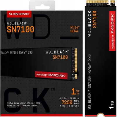 WD Black SN7100 1TB, WDS100T4X0E