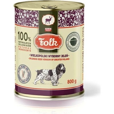 Folk Splendid deer venison of Greater Poland 800 g