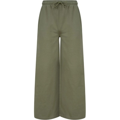 SF (Skinnifit) dámské tepláky s širokými nohavicemi Khaki