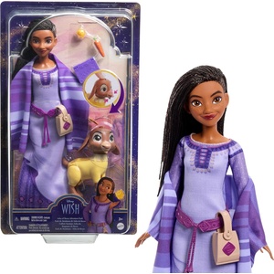 Disney Princess Mattel Disney: Wish Asha of Rosas - Приключенски комплект (HPX25) (89754)