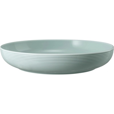 Seltmann Christian Mísa světle modrá s žebrovaným okrajem porcelán 28 cm