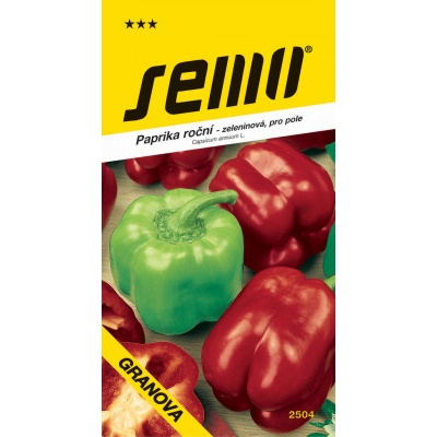Semo Paprika zeleninová sladká - Granova poľa 0,5 g