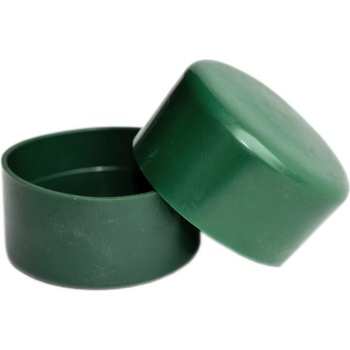 Čepička PVC 76 mm - zelená