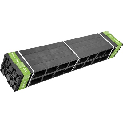 PATROL Obrubník skrytý EKOGRID 100 × 4,5 cm PH ČER (16 ks) 304603
