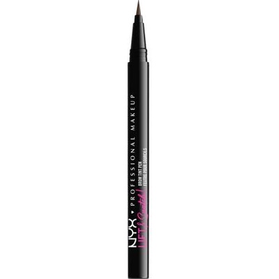 NYX Professional Makeup Lift & Snatch! микро писалка за вежди цвят кафява