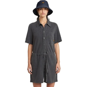 G-STAR Easy short sleeve romper - Grey (Dark Black Gd)