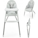 Kinderkraft Dinnly 2v1 Grey