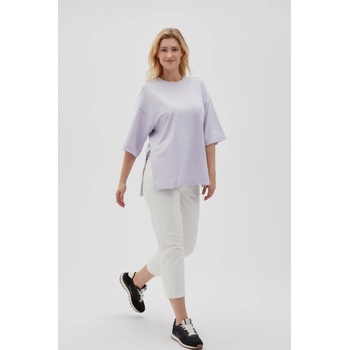 Moodo Лилава дамска суитшърт с цепки Moodo Moodo | Lilav | ЖЕНИ | XS