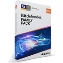 Antivírusy Bitdefender Family pack - 15 lic. 12 mes.