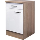 Flex-Well Valero spodná, zásuvky + dvierka, 50 x 86 x 57,1 cm