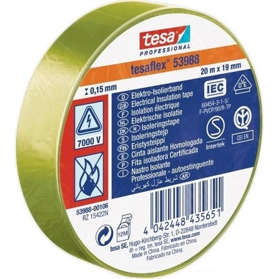 Tesa 53988 Izolačná páska PVC 19/20 žltá