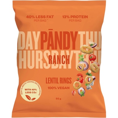 Pändy Šošovicové chipsy ranch 50 g