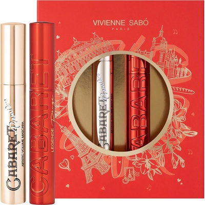 Vivienne Sabó Paris Подаръчен комплект за обем и изразителност Vivienne Sabo Cabaret Premiere & Cabaret Legend Red (VG00700049)