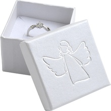 JK Box Něžná dárková krabička s andělíčkem AN-3/A1/AG