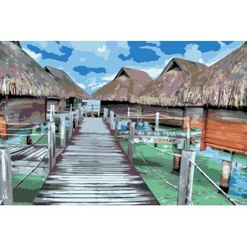 Vymalujsisam Maľovanie podľa čísiel Bora Bora