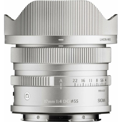 Sigma 17 mm f/4 DG Contemporary I series pro L mount stříbrný