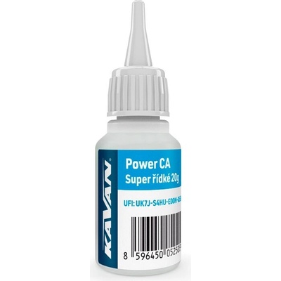 KAVAN Power CA 20g super tenké sekundové lepidlo CZ