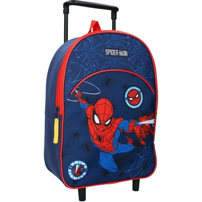 TROLLEY BATOH SPIDERMAN Va 200-3774 tm. modrý