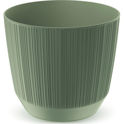 Prosperplast Kvetináč RYFO zemito zelený 19,5 cm