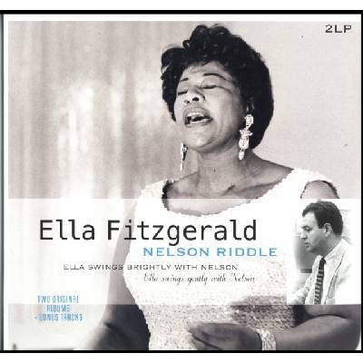 Ella Fitzgerald - Ella Swings Brightly Ella Swings Gently LP
