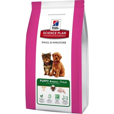 Hill’s Science Plan Puppy Small & Miniature Chicken & Turkey 2 x 1,5 kg