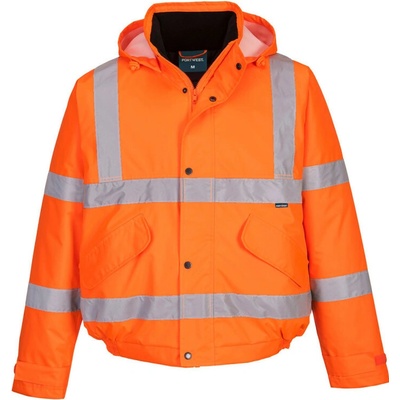 Portwest ES463 ES1 Essential Hi-Vis zimná bomber bunda oranžová