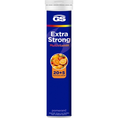 GS Extra Strong Multivitamin pomeranč eff.tabliet 20+5