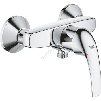 GROHE 23631000 - Смесител за душ BAUCURVE 150 mm блестящ хром (GH1069)