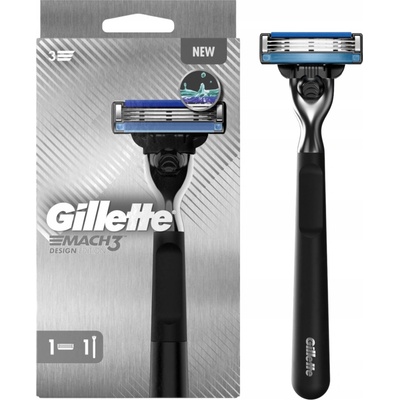 Gillette Mach3 Charcoal + 2 ks hlavic – Hledejceny.cz