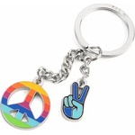 TROIKA Ключодържател Troika-SMALL PEACE (KR22-68/CH)