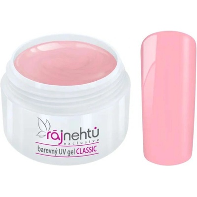 Ráj nehtů Cassic Uv gel rose quartz 5 ml