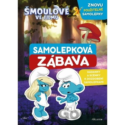Šmoulové ve filmu samolepková zábava kolektív autorov