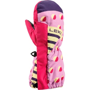 Leki Детски ръкавици Leki Kid's Little Paw Mitt Long Gloves - Orchid / Berry - размер 2 (EU) (202-7293-0312)