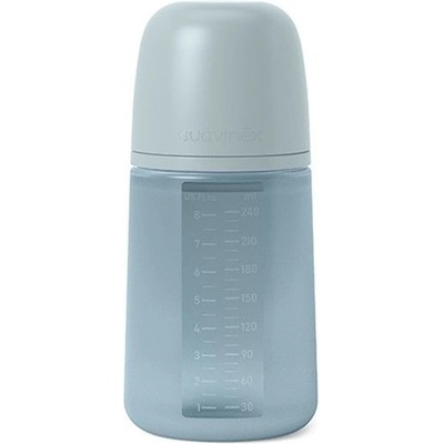 Suavinex dojčenská fláša Colour Essence modrá 240ml