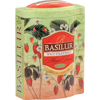 Basilur lesne jahody zelený čaj 100 g