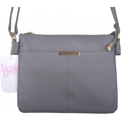 Nicole Brown elegantní kabelka JBFB 353 šedá
